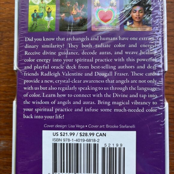 Angels and Auras Oracle Card Deck - Picture 2 of 2